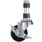 ハンマーキャスター ハンマー パイプ差込SP付ゴム車 4153EX-R50  [643-016153]