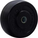 ハンマーキャスター ハンマー S型用 ゴム一体車輪 樹脂ブッシュ入り 65mm 425S-R65 [643-444871]