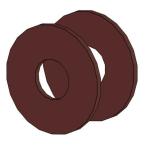 白光 ハッコー B1365 ブッシュ/ボリューム用2コ入 B1365  [7-520846]