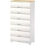 チェスト フィッツプラス 7段 メープル 奥行約41 幅75 高さ144cm F7507