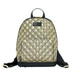 GUCCI グッチ GGスプリーム リュック バックパック 427042 キャンバス レザー ベージュ ブラック 中古 5241079m