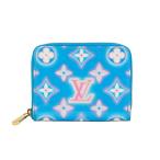 ショッピングヴェルニ 【美品】ルイヴィトン モノグラム ヴェルニ ジッピー・コインパース M81155 ヴェルニ ベイビーブルーネオン 5477359M 【中古】