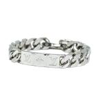 ルイ・ヴィトン モノグラム チェーンブレスレット M00856 メタル シルバーカラー ブランドアクセサリー LOUIS VUITTON 5645740m【中古】