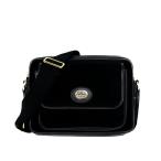 GUCCI Gucci Inter locking G Logo plate сумка на плечо 574760 замша кожа черный Gold × серебряный металлические принадлежности GG Logo унисекс 5s04970ME4