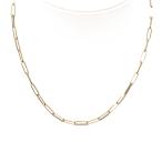 【中古】ネックレス デザイン チェーン  おしゃれ レディース アクセサリー K18　750 ゴールド 6030225mｍ-Ｌ