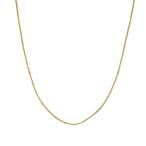 [ б/у ] венецианский цепь колье K18 1.3g ширина 0.6mm желтое золото аксессуары женский ювелирные изделия 6071615mm-L