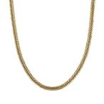 [ б/у ] плоский tolip12 поверхность 40cm 6.2g мужской женский колье подвеска ki разделение 18 золотой K18 сертификация Mark имеется Gold 6088811j