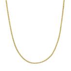 [ б/у ] венецианский цепь колье K18 4.8g 40cm ширина 1.1mm простой желтое золото женский ювелирные изделия аксессуары 673147mm-L