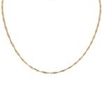 【美品】スクリューネックレス 39cm 4.3g レディースアクセサリー K18 三菱マテリアルマーク付き ゴールド 5593940m