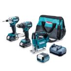 ショッピングマキタ 【在庫有・即納】マキタ コンボキット [インパクトドライバTD156D+ドライバドリルDF490D+ジグソーJV186D+ライトML817］CK1015