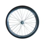 アルミス リヤカー用車輪 20インチ ノーパンクタイヤ AKR-80NPU 交換用 リヤカー 農業 園芸 タイヤ リヤカー