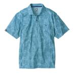 ショッピンググラディエーター グラディエーター MAXDRY ICE 冷感 半袖ポロシャツ G-1687 ライトインディゴ L　GLADIATOR 夏 仕事 UVカット 胸ポケット 作業着