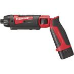 パナソニック(Panasonic) 充電スティック ドリルドライバー 7.2V 赤 電池2個付 EZ7421LA2S-R