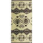  Captain Stag (CAPTAIN STAG) большой размер полотенце 180×100cm хлопок 100% UD-73 Navajo образец * хаки покрытие ковер покрывало пляж 