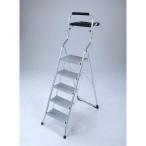 ショッピング踏み台 【I】【メーカー直送】谷村実業 アルミ製トレー付き脚立 5段 TAN-3010-5 耐荷重；脚立100kg トレー7kg 踏み台 軽量