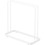 山崎実業 珪藻土 バスマット スタンド プレート ホワイト 3141