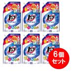 【まとめ買い】 ライオン LION トップ クリアリキッド 洗濯洗剤 つめかえ用 超特大 900g×