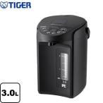 【在庫有・即納】とく子さん 電気ケトル・ポット 容量：3.0L タイガー PIQ-G300-KC VE電気まほうびん クールブラック