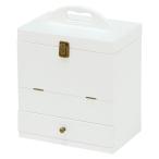 【I】 萩原(Hagihara) MUD-6740WH コスメボックス 新生活 インテリア 家具おしゃれ