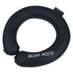 コーコス信岡 ガチ冷却リング GIGA FREEZE F チャコール B-713 超太め 首 首元 冷却 ひんやり 熱中症対策 熱中症 リング