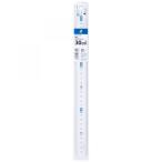シンワ測定 13342 直尺 タフホワイト ３０cm ＪＩＳ適合品・青数字入