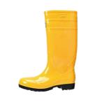 ミツウマ 耐油長靴イーゼセーフティー No.7020 イエロー 27.0cm　作業用  鋼製先芯 安全靴 278012