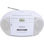 [ наличие иметь * немедленная уплата ] ом электро- машина стерео CD магнитола CD радио CD плеер кассета магнитофон портативный белый RCD-590Z-W 03-5037 OHM