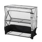 【在庫有・即納】タカショー(TAKASHO) パンタグラックハウス S/A GFH-FS05S 組立品 ビニール温室 プランターラック  鉢台 スチール製 折りたたみ