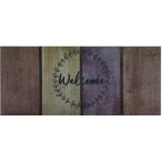  лучший ko коврик перед дверью wellcome daru дерево 24×55cm ND-461 вход Raver коврик Brooke Lynn стиль Vintage 