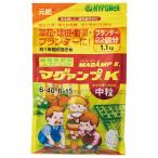 【在庫有・即納】【送料無料】マグァンプK 中粒 1.1kg ハイポネックス 草花 球根 野菜 プランター 緩効性肥料 元肥