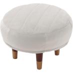 [I] cell язык подставка для ног светло-серый круг форма велюр ткань сделано в Японии A1058p-OT-b-722GRY CELLUTANE пара класть табурет [ производство на заказ товар ]