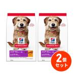 【まとめ買い】ヒルズ サイエンス・ダイエット シニア 10歳以上 小粒 高齢犬用 チキン シニアプラス 12kg×2個セット ドライ 犬用ごはん ドッグフード Hills