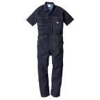 ショッピングつなぎ 【在庫有・即納】Dickies ディッキーズ 半袖つなぎ LL D-752 ストレッチ インディゴ 作業服 作業着 メンズ レディース 男性 女性 男女兼用