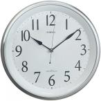  Hodogaya электронный настенные часы HWC-029RC-SV серебряный электро-магнитные часы вечер секунд игла остановка c функцией свет сенсор тип автоматика лампочка-индикатор 