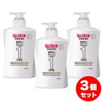 【まとめ買い】メンズビオレ ONE オールインワン全身洗浄料 ハーバルグリーンの香り ポンプ 480ml 3本セット 髪 顔 体 花王 高洗浄クリアジェル
