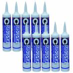 【送料無料】 セメダイン シリコーンシーラント 8000 業務用 水回り タイル目地用 330ml クリア（半透明） 10本 コーキング 補修 リフォーム