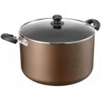 【在庫有・即納】和平フレイズ Newおおらか鍋 IH深型両手鍋32cm RB-2507　容量たっぷりおおらかサイズ 便利なガラス蓋 ふっ素樹脂加工