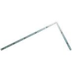 シンワ測定 曲尺平ぴた シルバー 50cm 裏面角目 JIS 10016