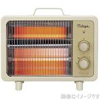 アピックス レトロ 電気ストーブ FSWH-0958WH コンパクト 速暖 脱衣所用　トイレ用　足元