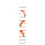 ショッピングサンタ 【在庫有・即納】 クリスマス ブローライト はしごサンタL LIT-BL02L W34D22H183cm クリスマスライト LEDライト