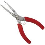 イーバリュー(E-Value) ラジオペンチ EMH-5 ギザ刃 丸刃付 先細タイプ 奥行6.2×高さ15.5×幅1.2cm