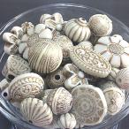 ショッピングぽっきり アクリル ビーズ 「ワンコイン500円ぽっきり」「たっぷり人気アクリルビーズミックス『クラウンベージュ』」 約8-21mm 約50g 「福袋」