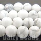 Yahoo! Yahoo!ショッピング(ヤフー ショッピング)天然石 パワーストーン ビーズ 「ハウライト（天然）」 丸玉 約4mm １連（約36-40cm）