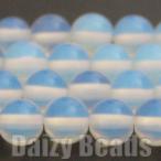 Yahoo! Yahoo!ショッピング(ヤフー ショッピング)天然石 パワーストーン ビーズ 「シーオパール（人工）」 丸玉 約4mm １連（約36-40cm）