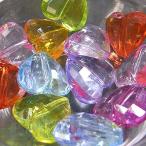 Yahoo! Yahoo!ショッピング(ヤフー ショッピング)アクリル ビーズ ハートカット 約16x18x9mm 約16g