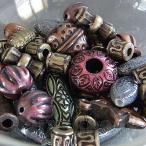 Yahoo! Yahoo!ショッピング(ヤフー ショッピング)アクリル ビーズ アンティーク風ミックス 約5-25mm 約13g