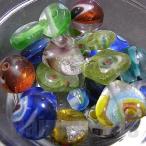 Yahoo! Yahoo!ショッピング(ヤフー ショッピング)ガラス ビーズ ベネチアン風ミックス 約6-16mm （約17g）