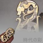 ショッピング古 【時代の彩】中国古美術『和田玉 描金龍牌 8.8cm』純手作り 原石 根付 時代物 白玉 和田玉 石彫 彫刻細工 佩玉 高古玉 置物 紋彫り 唐物 古美味 R07120814