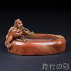 [. гора камень .? дракон кисть .] China старый изобразительное искусство . гора камень кисть . камень гравюра .? дракон рука резьба по дереву маленький . скульптура канцелярские товары документ инструмент . магазин товар R08091408