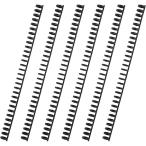  Roo z кольцо черный 10mm 6 шт. входит оригинал учеба работа открывающийся и закрывающийся пластиковый [01] ( почтовая доставка объект )